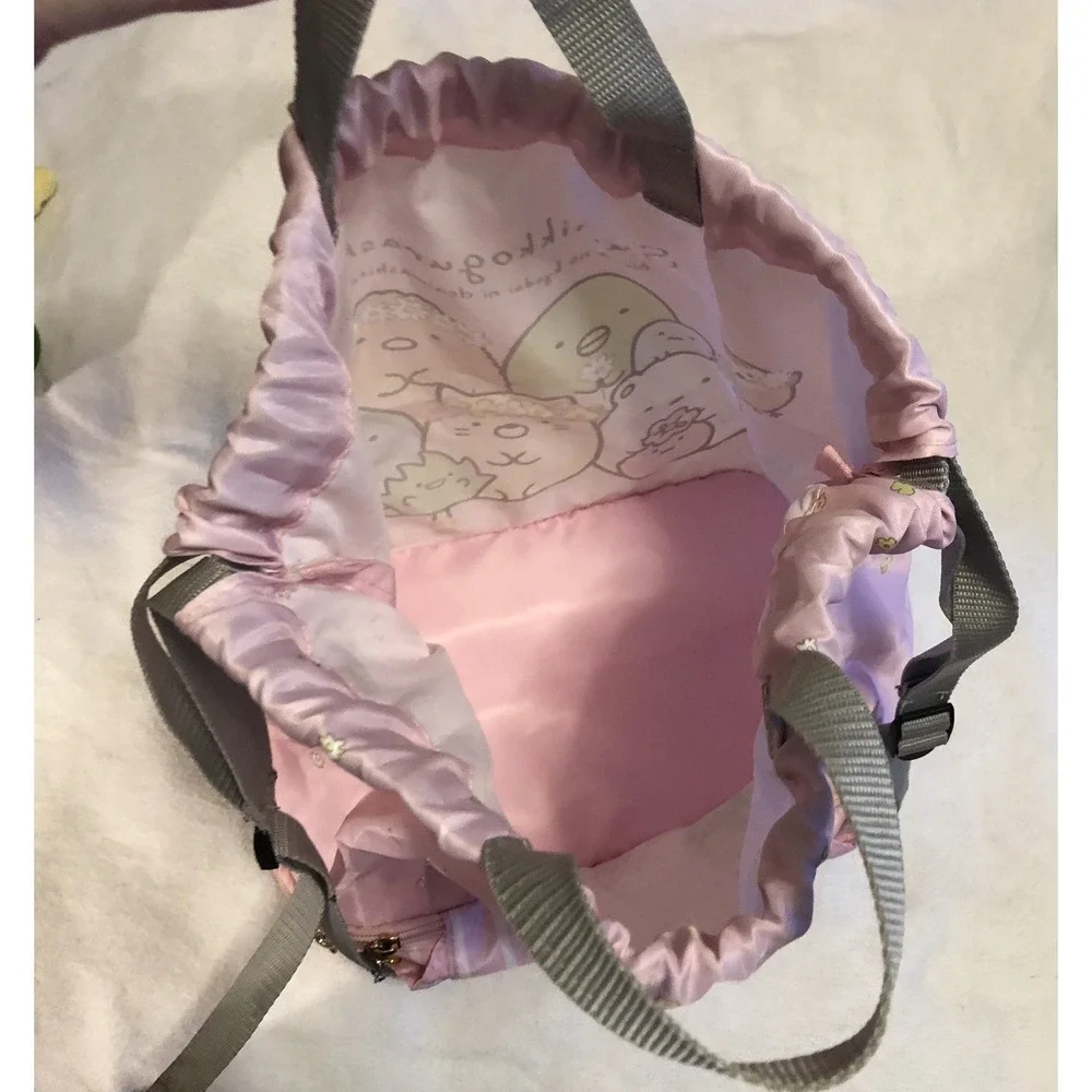 Sumillogirashi Backpack Lightweight Pink, Shy Characters